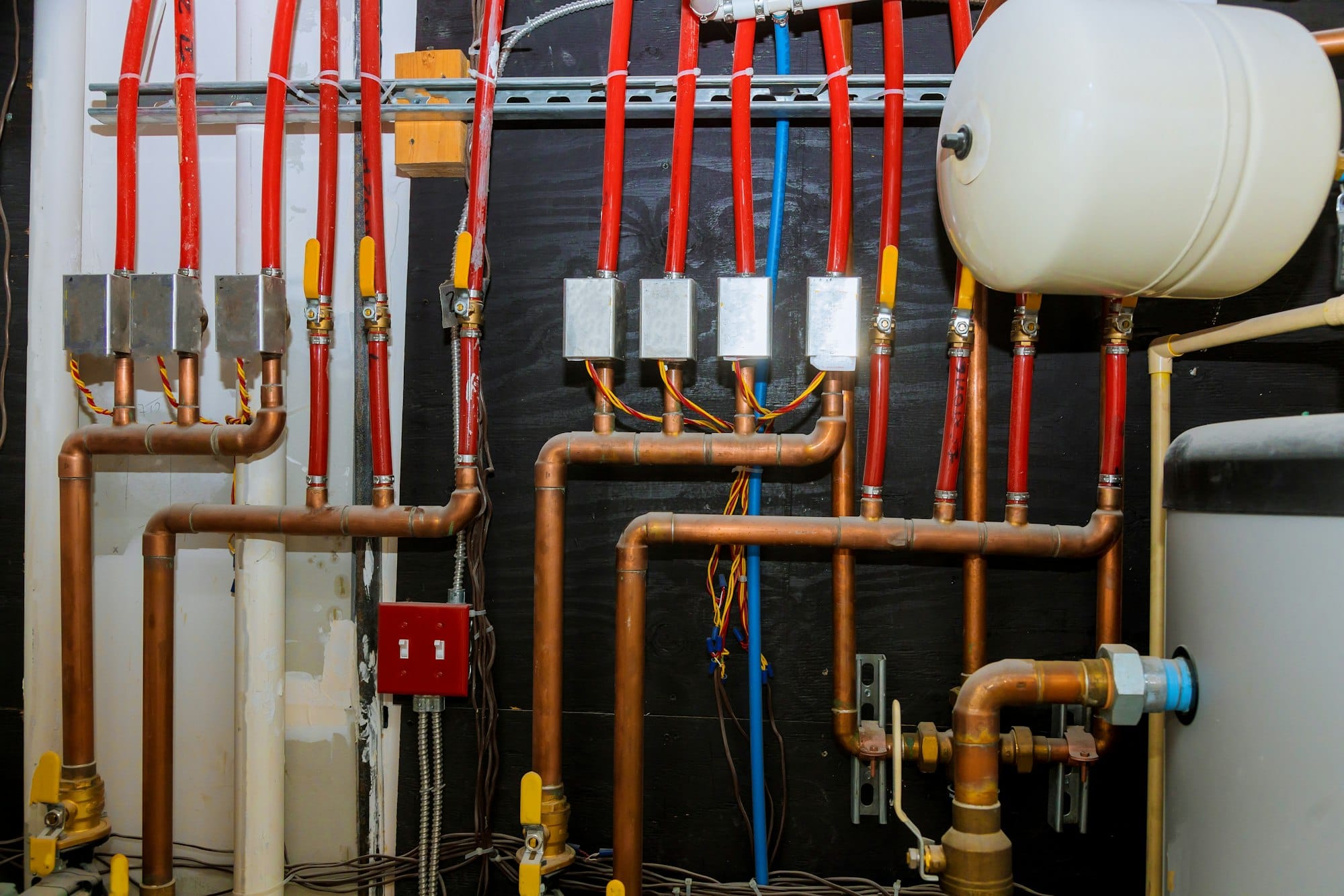 Main boiler piping
